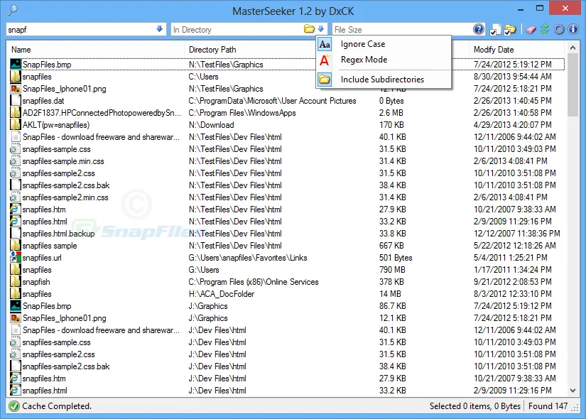 MasterSeeker ภาพหน้าจอ 1