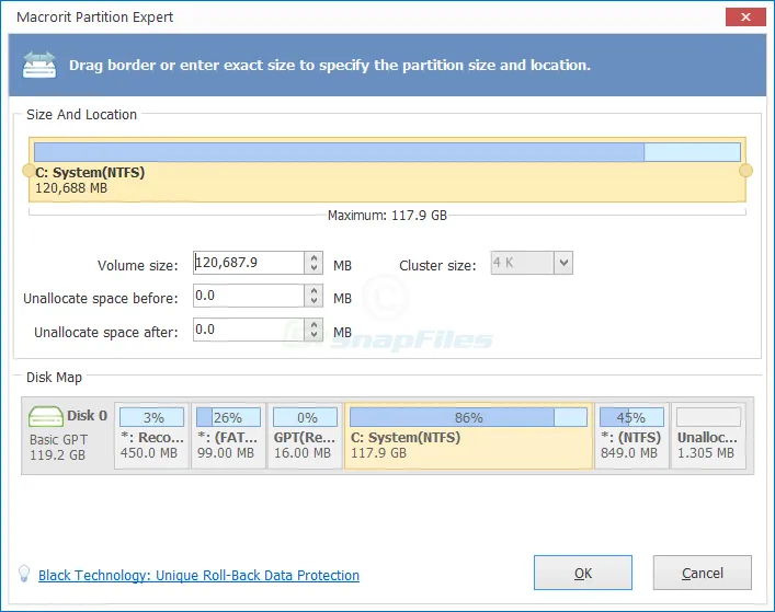 Macrorit Partition Expert Free ภาพหน้าจอ 2