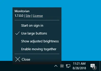 Monitorian ภาพหน้าจอ 2