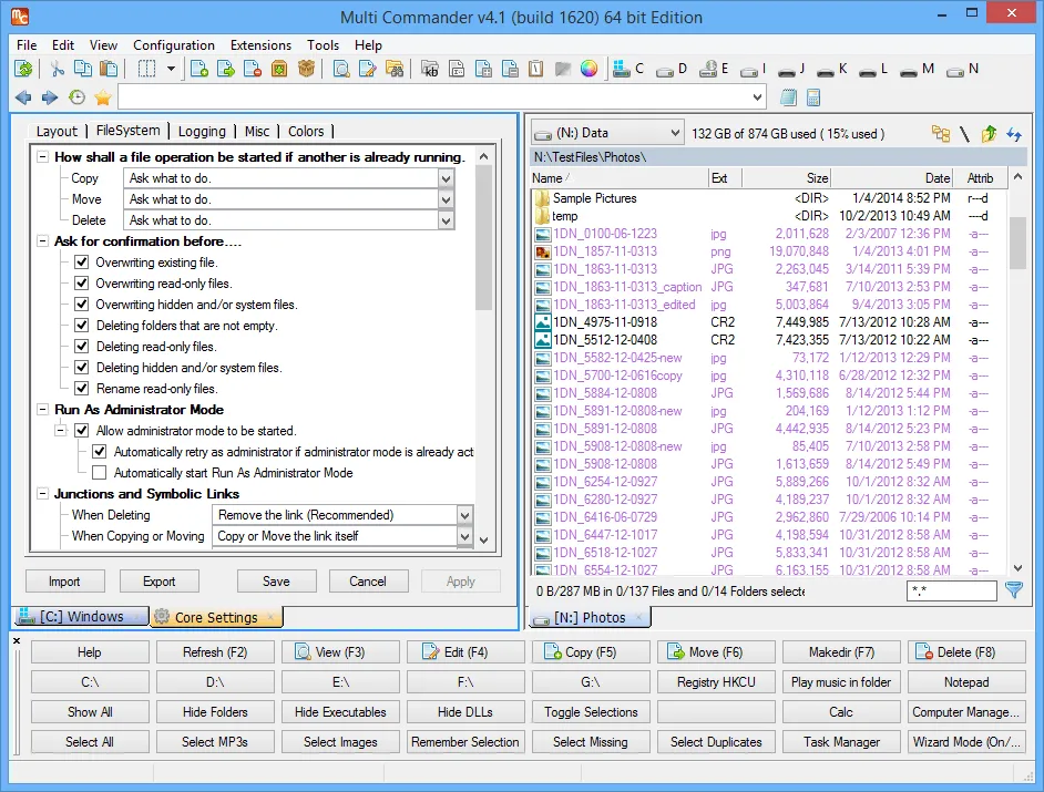 Multi Commander ภาพหน้าจอ 2