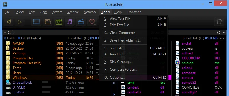 NexusFile ภาพหน้าจอ 2