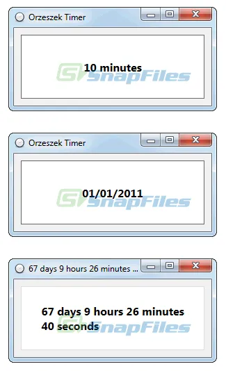 Orzeszek Timer ภาพหน้าจอ 1