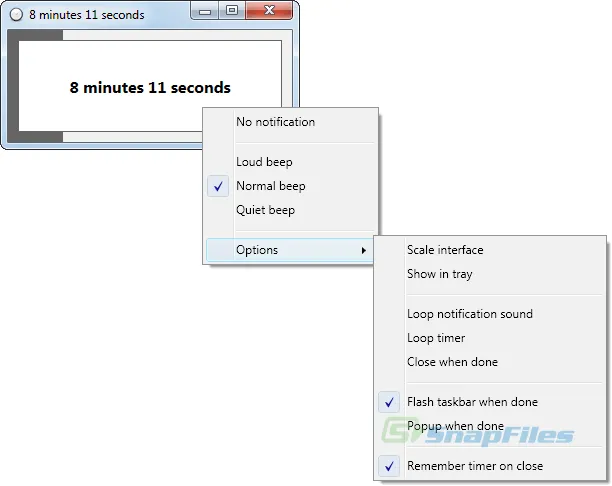 Orzeszek Timer ภาพหน้าจอ 2