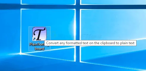 Plain Text Clipboard ภาพหน้าจอ 1