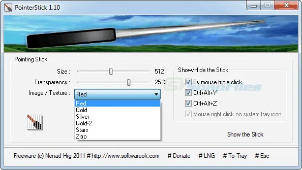 PointerStick ภาพหน้าจอ 2