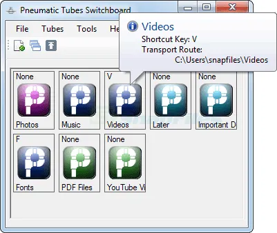 Pneumatic Tubes File Router ภาพหน้าจอ 1