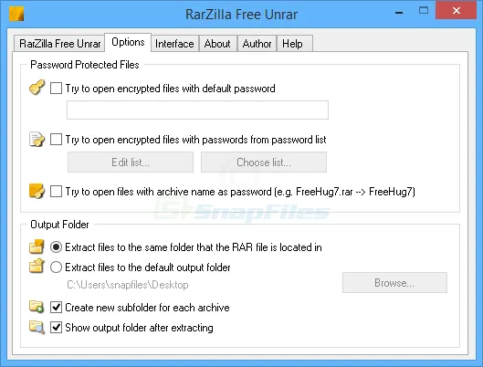 RarZilla ภาพหน้าจอ 2