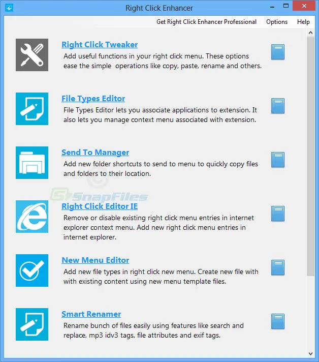 Right Click Enhancer ภาพหน้าจอ 1