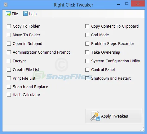 Right Click Enhancer ภาพหน้าจอ 2