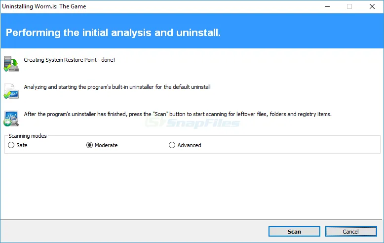 Revo Uninstaller ภาพหน้าจอ 2