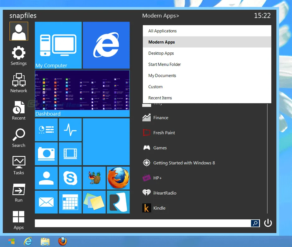 Start Menu Reviver ภาพหน้าจอ 2