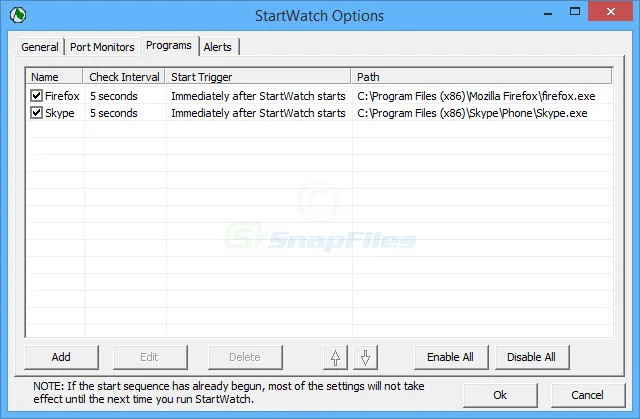 StartWatch ภาพหน้าจอ 2