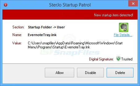 SterJo Startup Patrol ภาพหน้าจอ 2