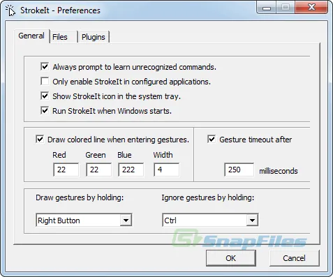 StrokeIt ภาพหน้าจอ 2