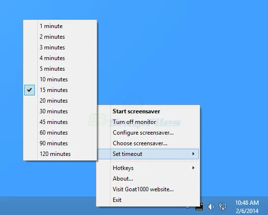TrayBlank ภาพหน้าจอ 1