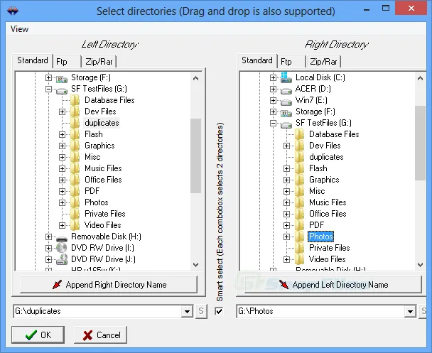 TreeComp ภาพหน้าจอ 2