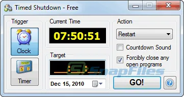 Timed Shutdown ภาพหน้าจอ 1