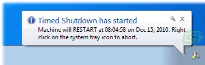 Timed Shutdown ภาพหน้าจอ 2