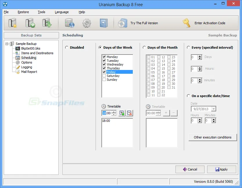 Uranium Backup Free ภาพหน้าจอ 2