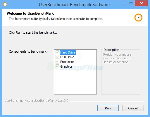 UserBenchmark ภาพหน้าจอ 2