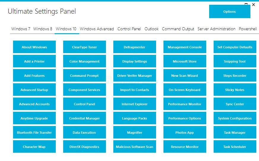 Ultimate Settings Panel ภาพหน้าจอ 1