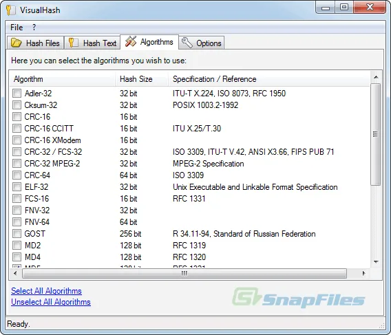 VisualHash ภาพหน้าจอ 2