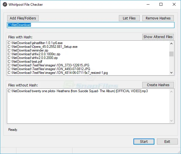 Whirlpool File Checker ภาพหน้าจอ 1