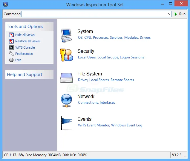 Windows Inspection Tool Set ภาพหน้าจอ 1