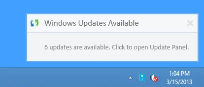 Windows Update Notifier ภาพหน้าจอ 2