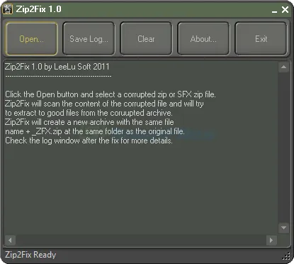 Zip2Fix ภาพหน้าจอ 1