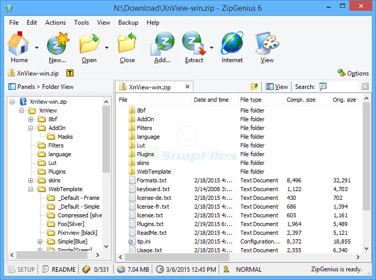 ZipGenius ภาพหน้าจอ 2